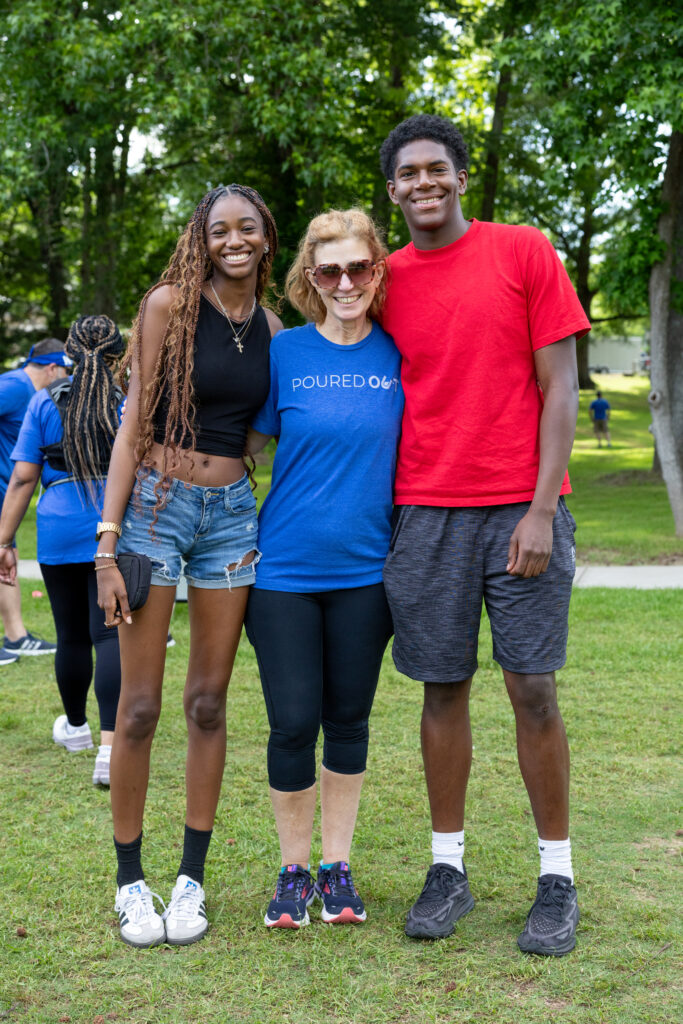 participants in the 2025 walk4water event